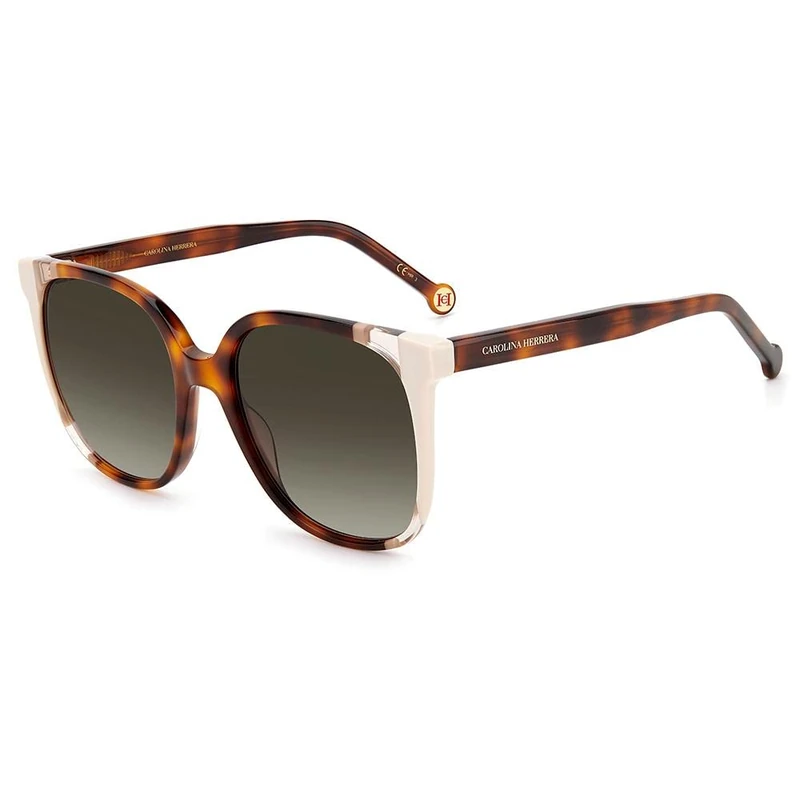 Carolina Herrera Ch 0062/s C1H/HA HVN IVORY Sunglasses Women's Acetate, Standard, 57