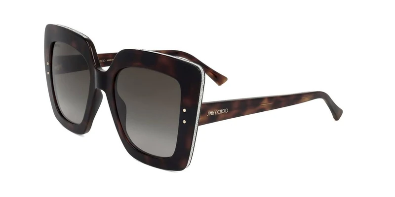 Jimmy Choo AURI/G/S Havana 53/22/145 WOMAN Sunglasses