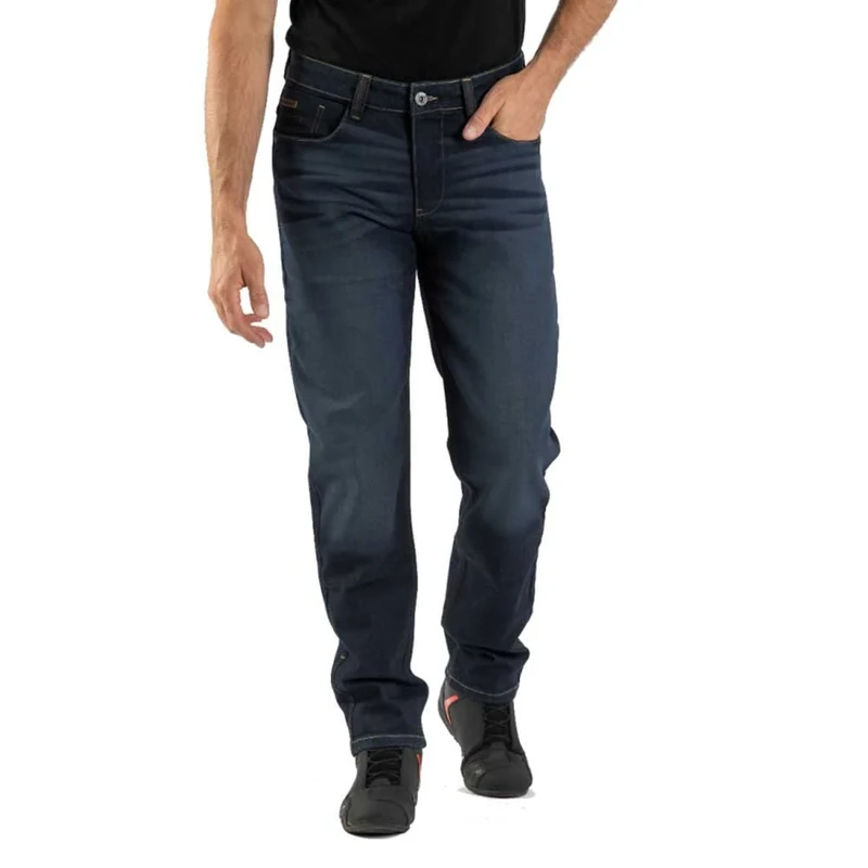 IXON Alex Motorcycle Jeans (Dark Blue, 31)