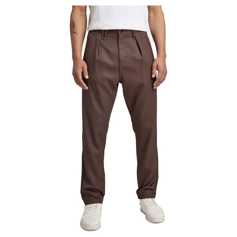 G-Star Men's Drawstring Tapered Chino, Brown (chocolat D21979-C897-285), 34