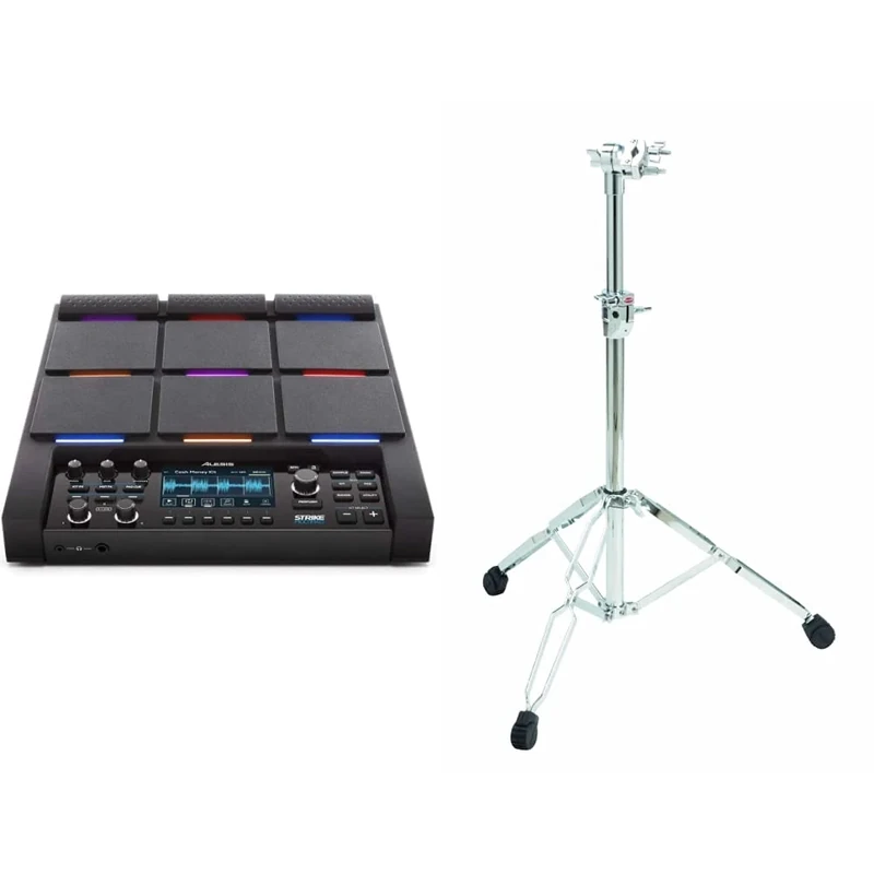 Alesis Strike Multipad - 9-Trigger Percussion Pad & Gibraltar Spezial-Ständer Multiklammer 6713E Professional Series