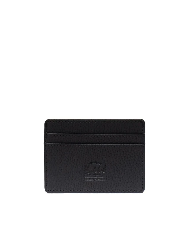 Herschel Charlie Cardholder Vegan Leather, Black