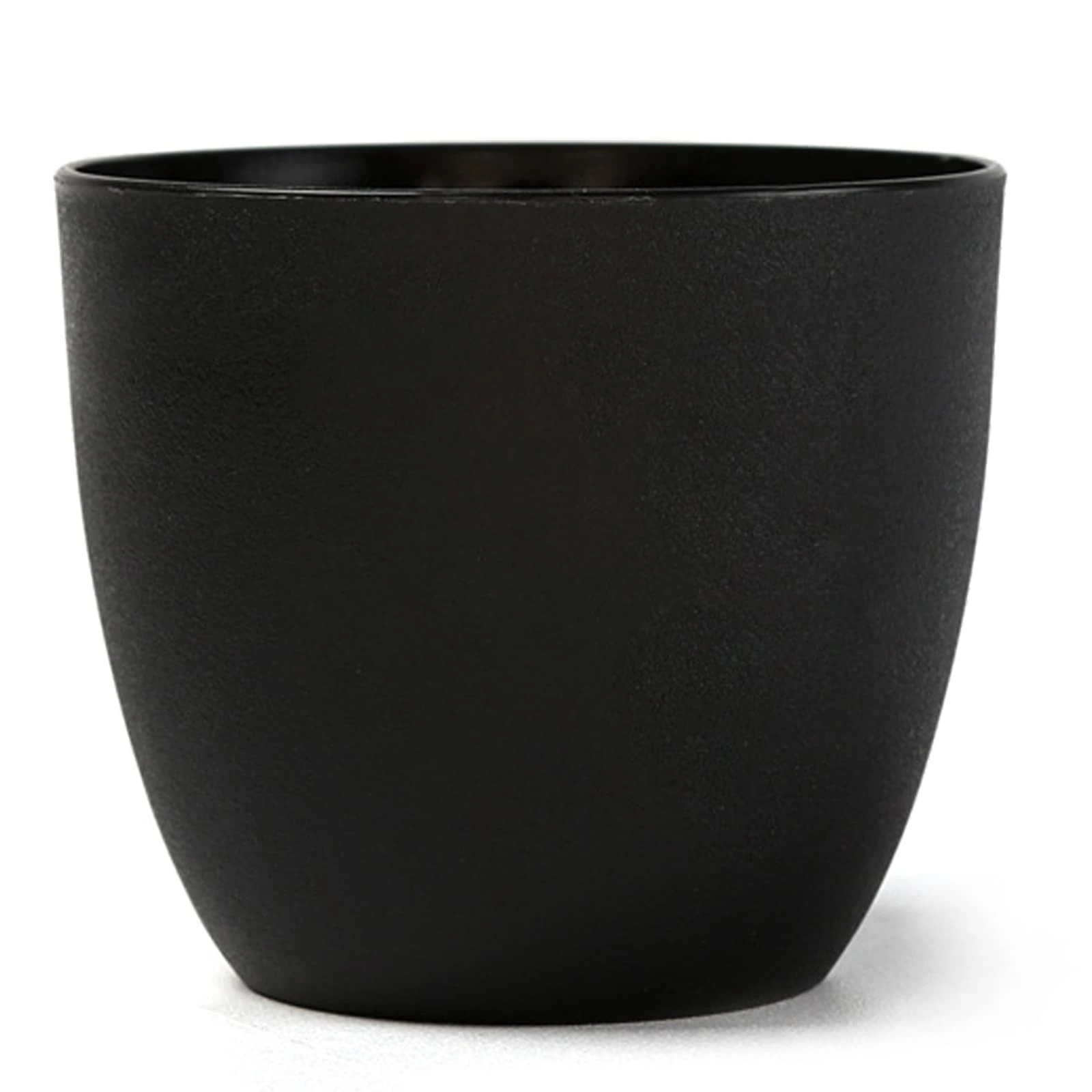 Muzhira Plant Pots, 28cm Thicken Plastic Planter with Drainage Holes, Plant Container Indoor Gardening Pot for Indoor and Outdoor Garden - Black