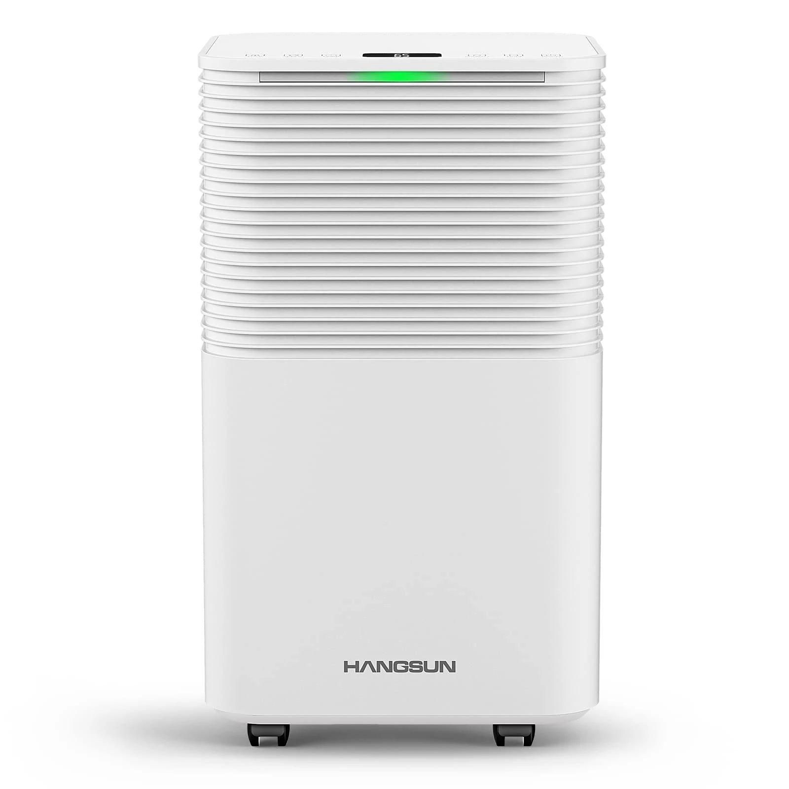 Hangsun 12L/Day Dehumidifier for Home Damp, Low Energy Dehumidifiers with Humidity Display, Laundry Drying, Continuous Drainage, 24H Timer Ideal for Large Room, Basement, Bedroom, Bathroom