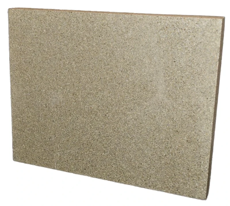 The Stove Wizard Firebrick Fire Board Heat Proof Brick Vermiculite Fireboard 240 X 303 X 25MM