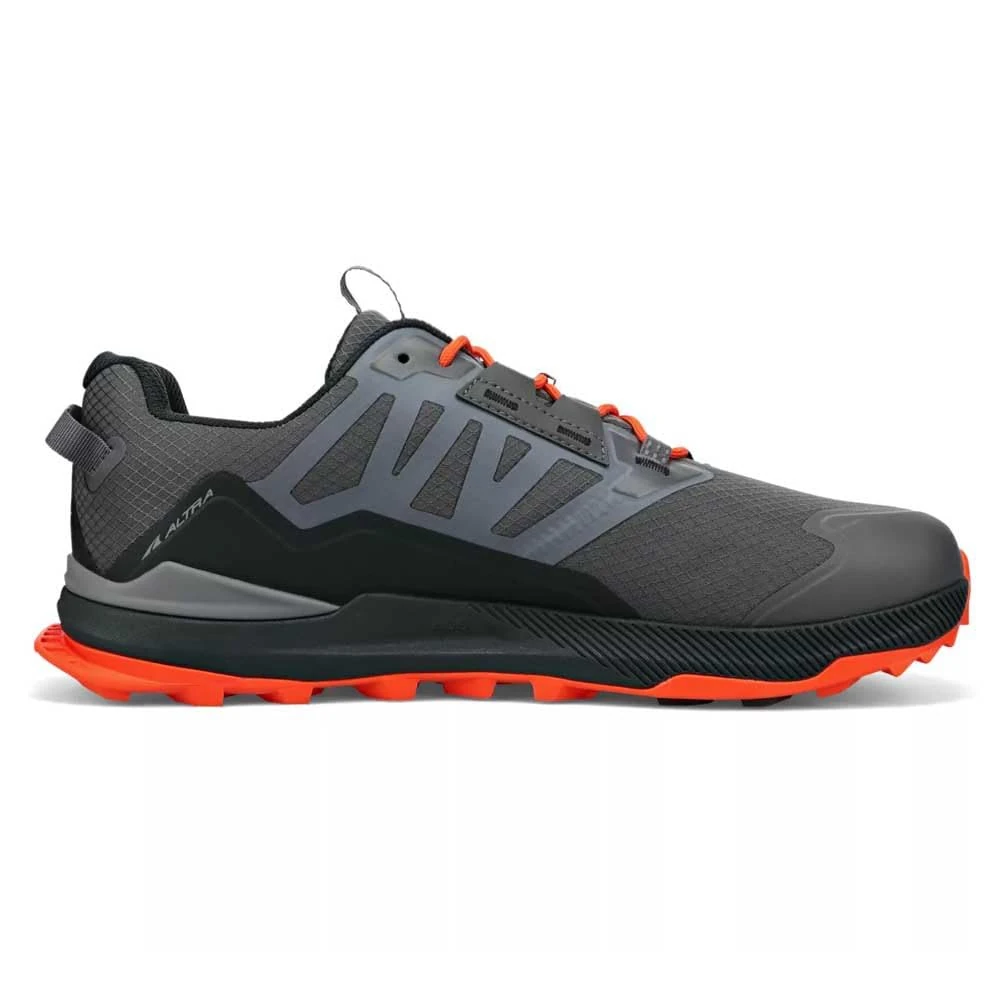 ALTRA Men's Lone Peak All-Wthr Low 2 AL0A7R6J Trail Running, Gray/Orange, 8