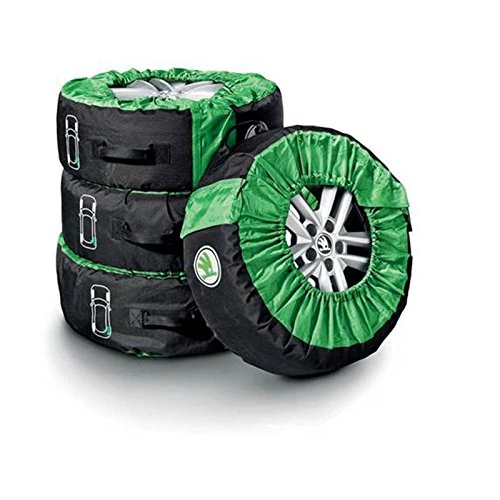 Skoda 000073900L Tyre Bag for Complete Wheels up to 18 Inch Protective Bag Tyre Wheels Storage