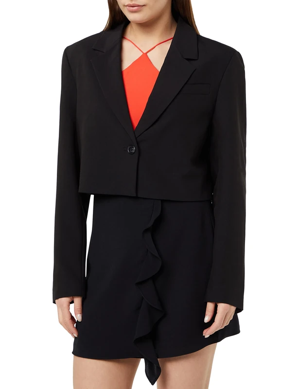 JJXX Female Blazer JXMary Short, Black, 18