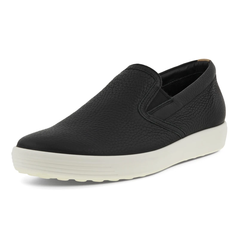 ECCO Women's Soft 7 W Slip-on, Black Powder, 8 UK