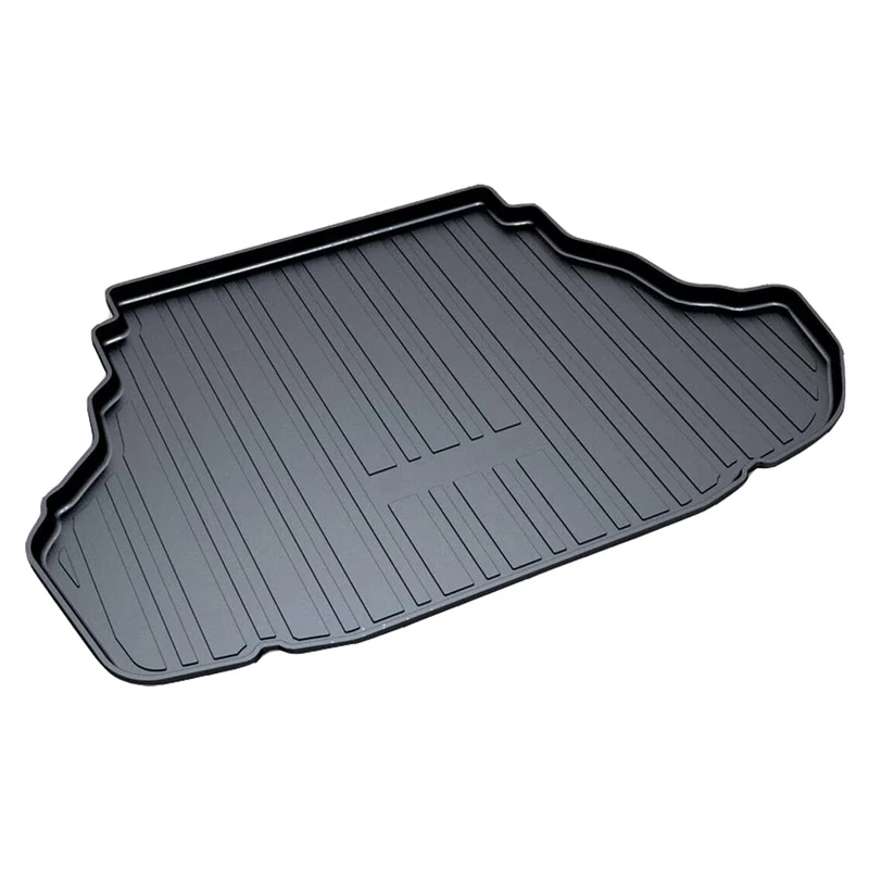 Camry Cargo Liners,Rear Cargo Trunk Tray Floor Mats Compatible with 2013 2014 2015 2016 2017 Toyota Camry (No Hybrid Models),All Weather Protector Custom 3D Waterproof Durable Odorless TPO Accessories