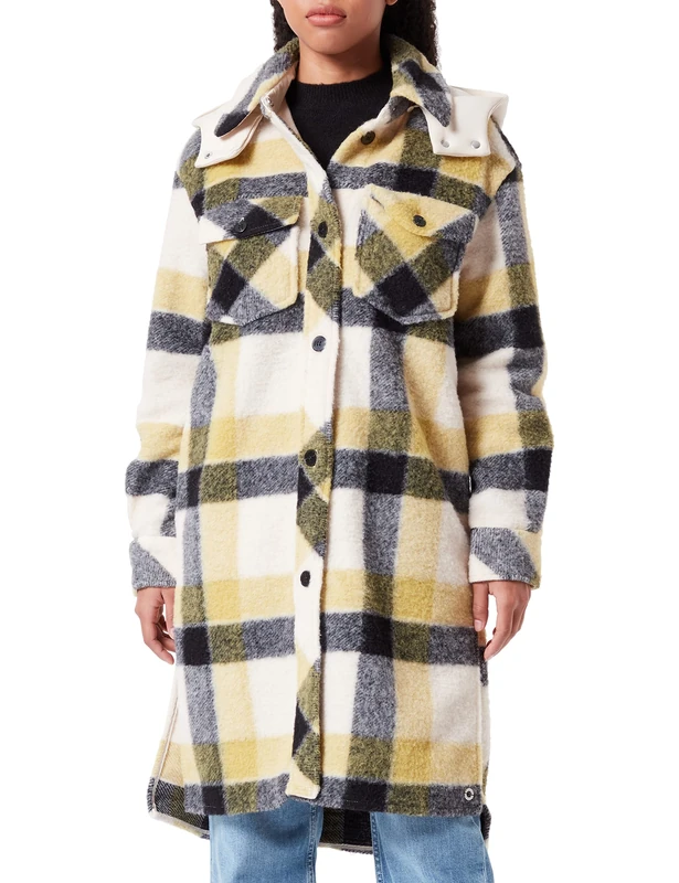 s.Oliver Women's 2119649 Outdoor Coat, Beige, 38