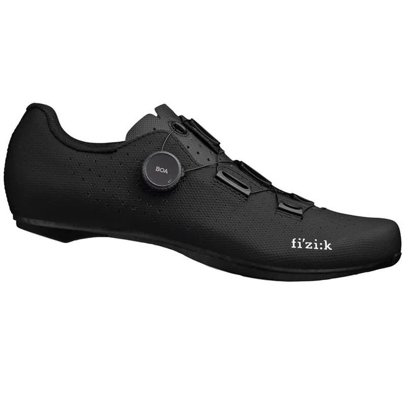 Fizik Tempo Decos Performance Road Cycling Shoes, Size 43, Black