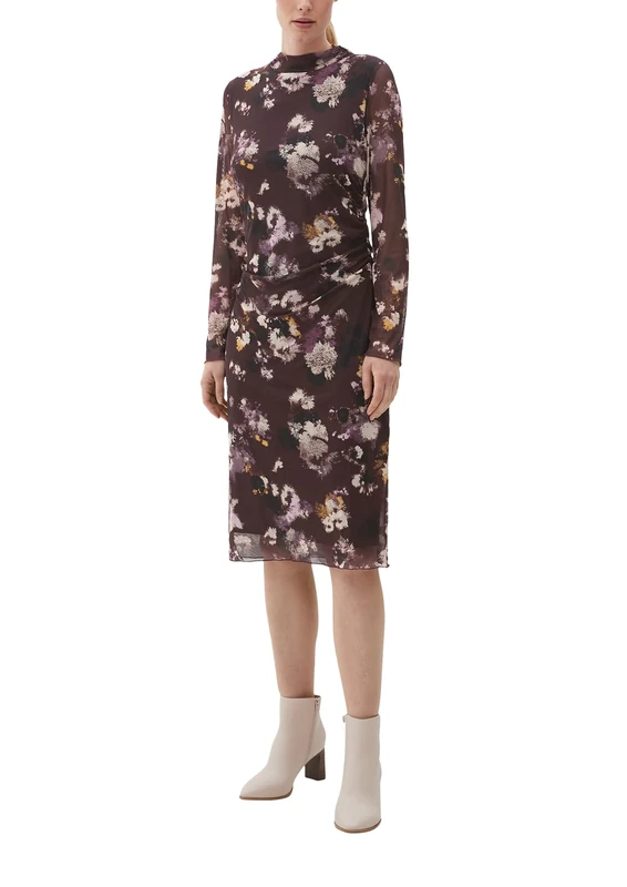 s.Oliver BLACK LABEL Women's 2118568 Dress, Purple, 6