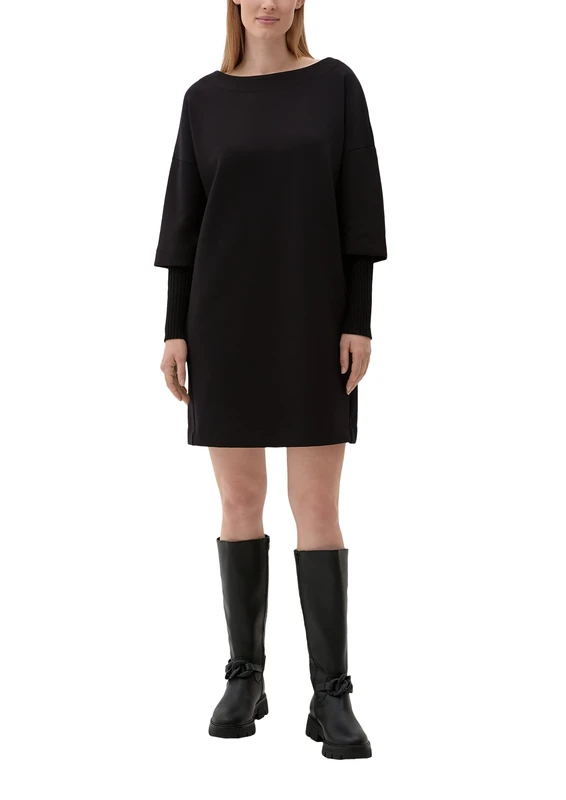 s.Oliver BLACK LABEL Women's 2118984 Dress, Black, 44