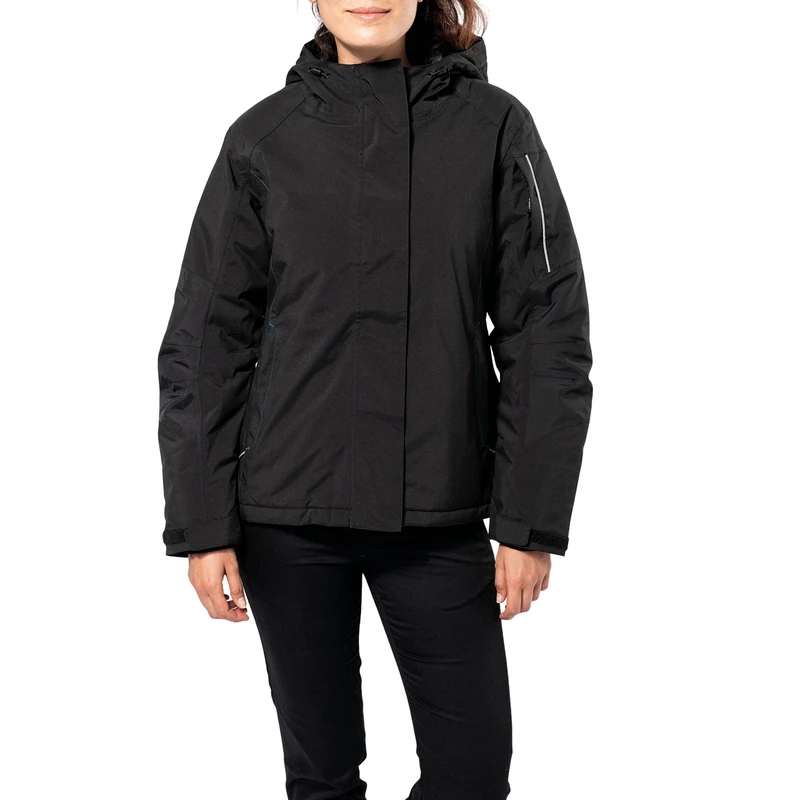 Dickies - Outerwear for Women, Performance Waterproof Jacket, Waterproof, Black, L