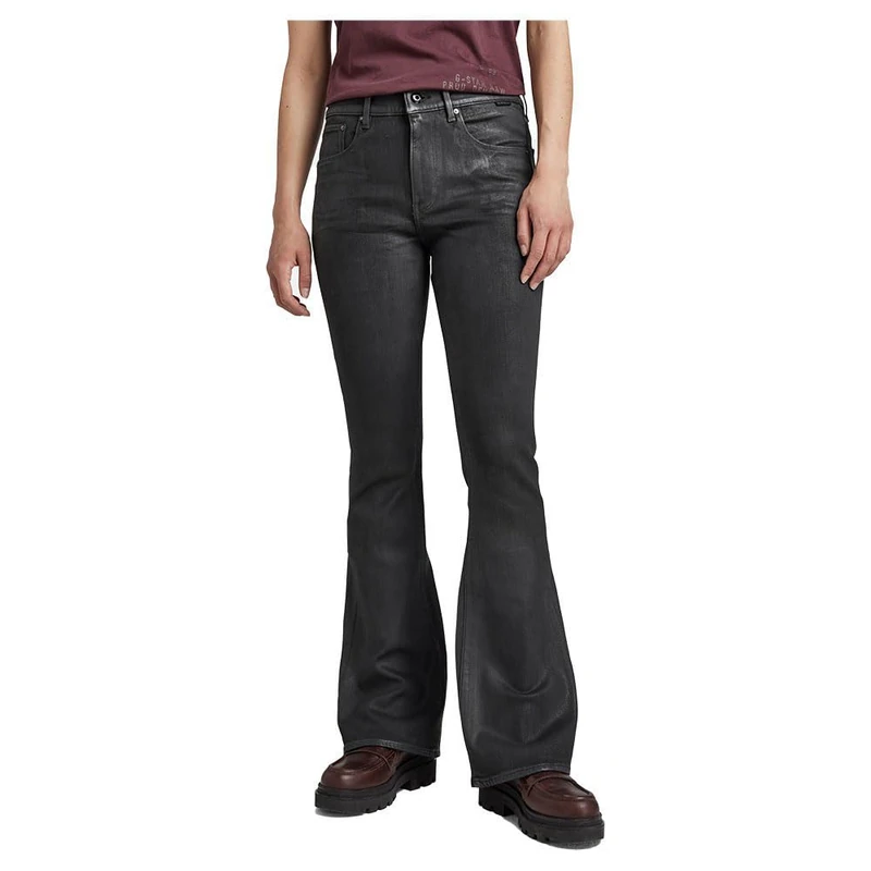 G-STAR 3301 Flare Jeans Skinny Flare Women's , Grey (Magma Cobler D21290-b479-d360) , 28W / 32L