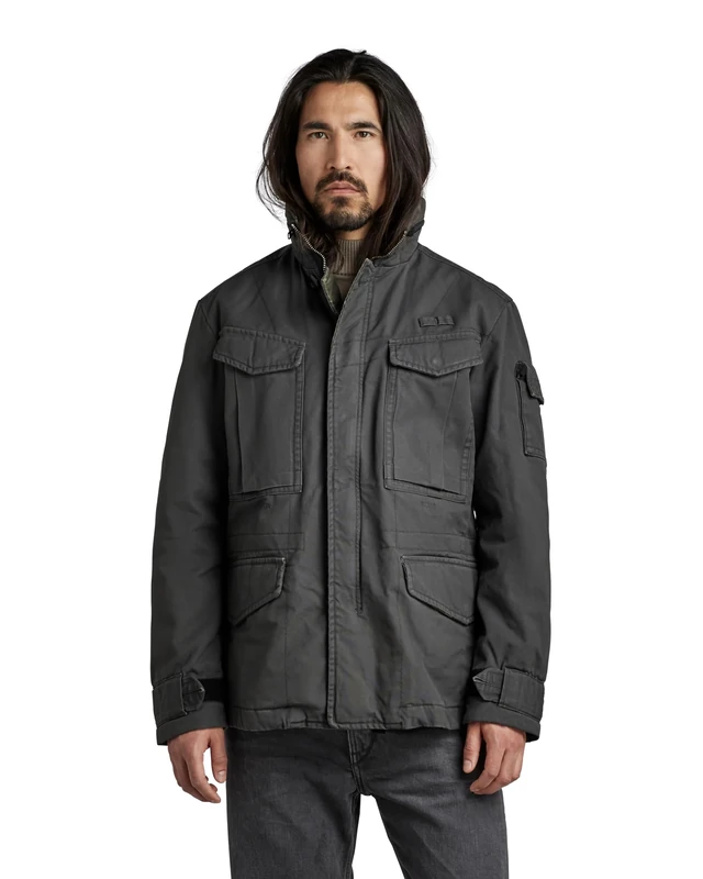 G-Star Men's Padded Field Jacket, Grey (cloack D21995-D191-5812), M