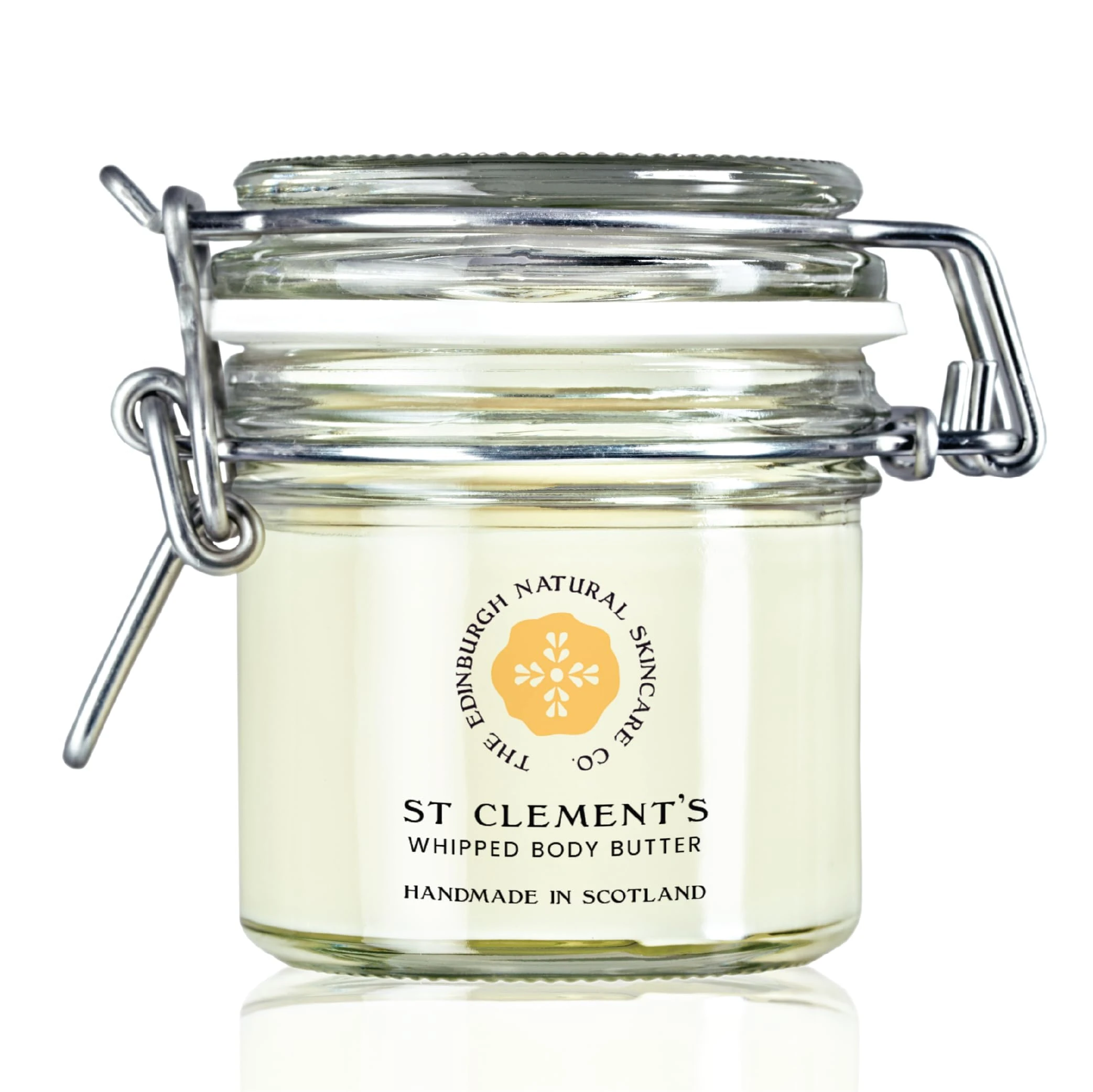St Clement's Whipped Body Butter | 100% Natural | Intensely Moisturising & Long-Lasting Hydration | Enriched With Shea Butter & Coconut Oil | Edinburgh Natural Skincare