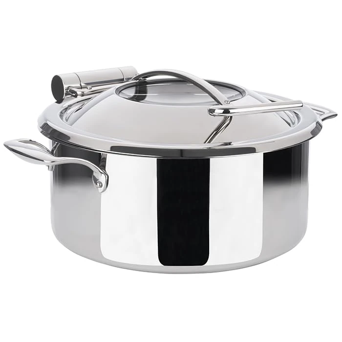 APS 12330 Chafing Dish 4-Piece Set Diameter 30.5 cm Height 17.5 cm 18/8 Stainless Steel