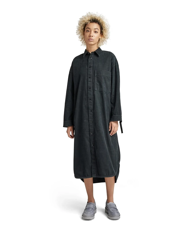 G-Star Women's Long Shirt Dress , Grey (cloack gd D22160-C436-C784), S