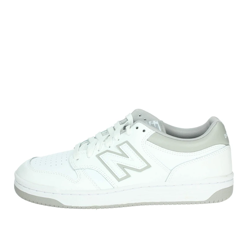 New Balance Men's 480 Shoes, White/Grey Matter, 10/M
