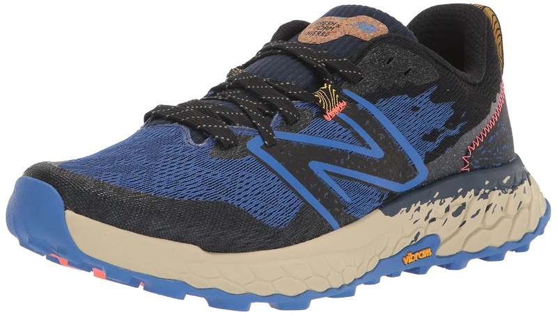 New Balance MTHIERO7 Fresh Foam X Hierro v7 Men Navy UK 11.5 - Image 1