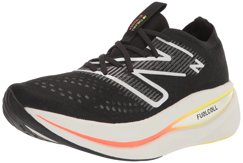 New Balance Men's FuelCell SuperComp Trainer Sneaker, Black, 10 UK