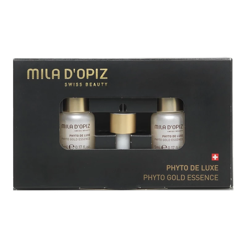 Phyto De Luxe Gold Essence Concentrate by Mila D Opiz for Women - 2 x 0.17 oz Concentrate