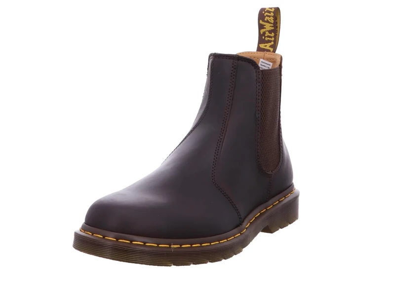 DR MARTENS 27486201 Chelsea Boot Men Dark Brown Crazy Horse UK 9.5