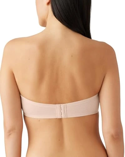 Wacoal Women's Visual Effects Strapless Minimizer Bra Molded, Sand, 40D