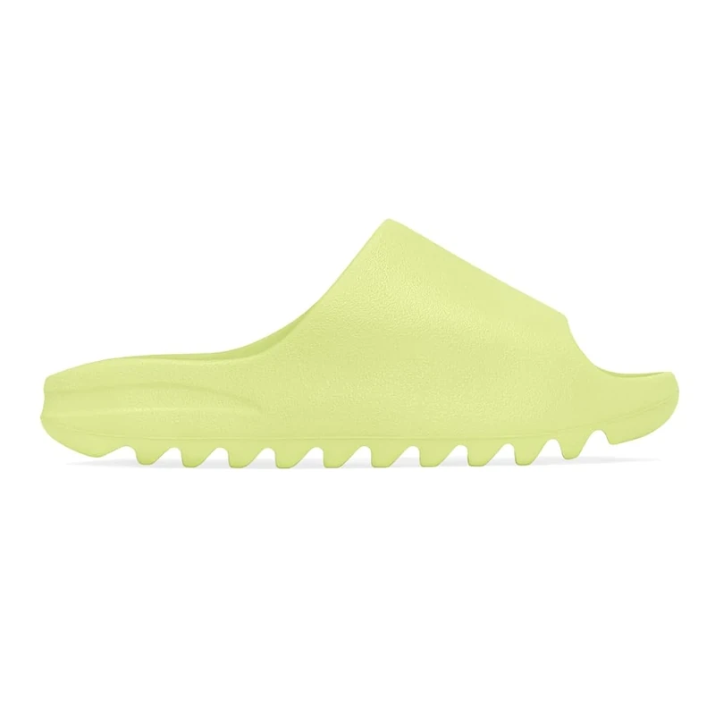 adidas Mens Yeezy Slide GX6138 Glow - Size 6 - Image 1
