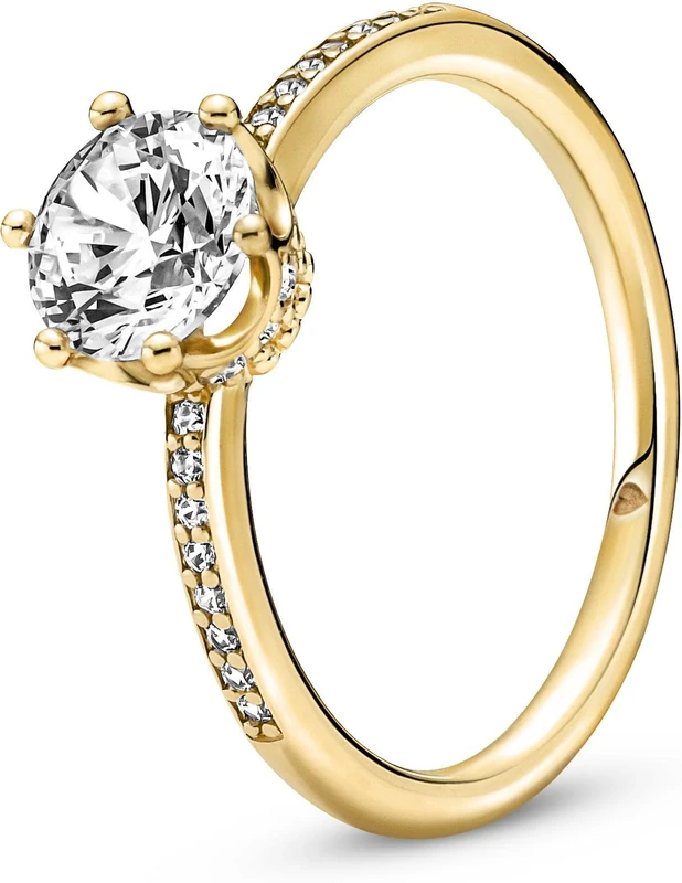 Pandora Klare Funkelnde Krone Solitärring 168289C01 womans ring