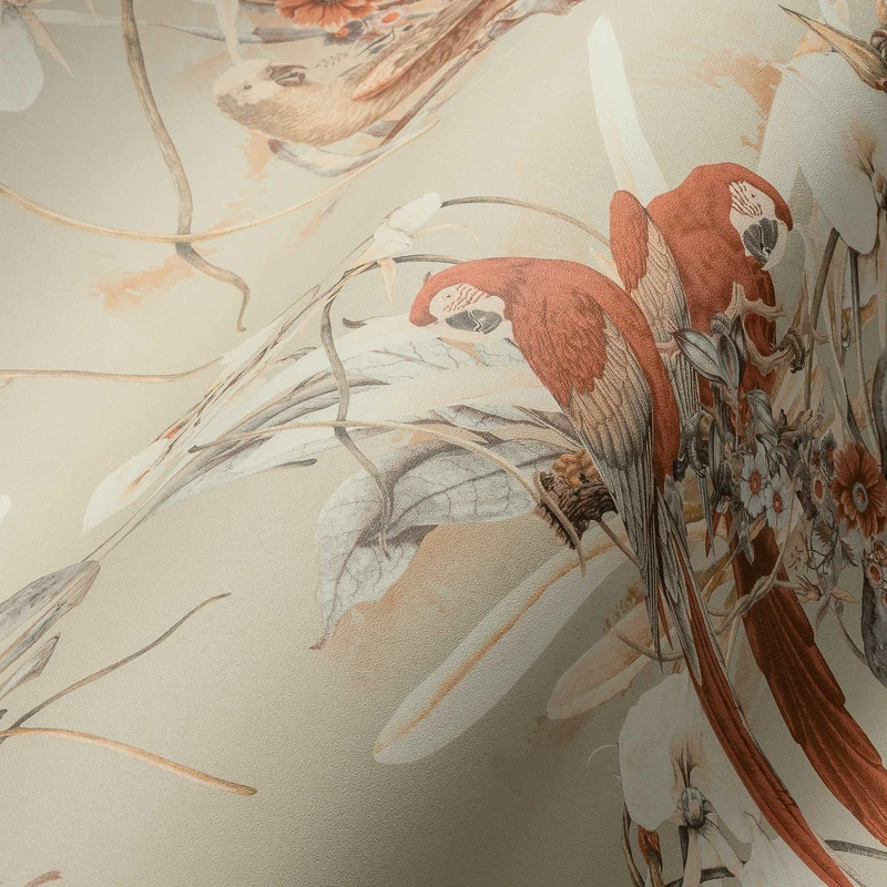 A.S. Création PintWalls 387252 Non-Woven Wallpaper Parrot 10.05 x 0.53 m Made in Germany