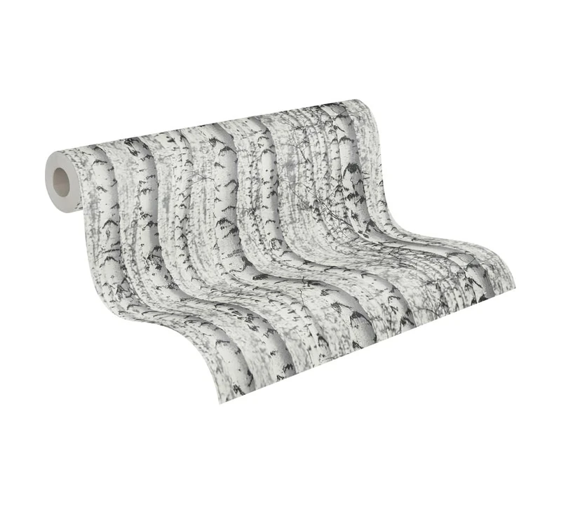 A.S. Création PintWalls 387191 Non-Woven Wallpaper Forest Grey Natural 10.05 x 0.53 m Made in Germany