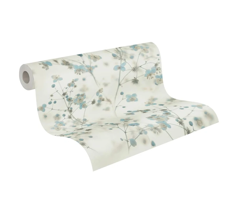A.S. Création PintWalls 387262 Non-Woven Wallpaper Floral Grey 10.05 x 0.53 m Made in Germany - Image 1