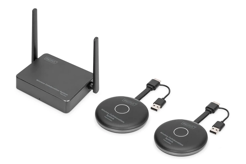 DIGITUS Click & Present Pro Wireless Presentation System