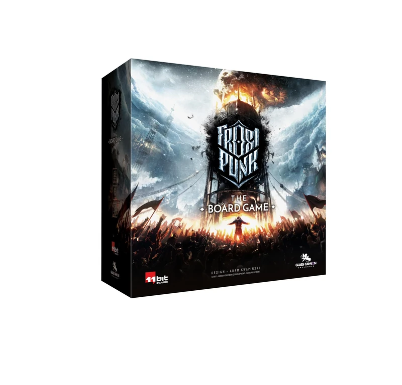 Glass Cannon Unplugged | Frostpunk: The Board Game | Board Game | Ages 16+ | 1-4 Players | 120-150 Minutes Playing Time
