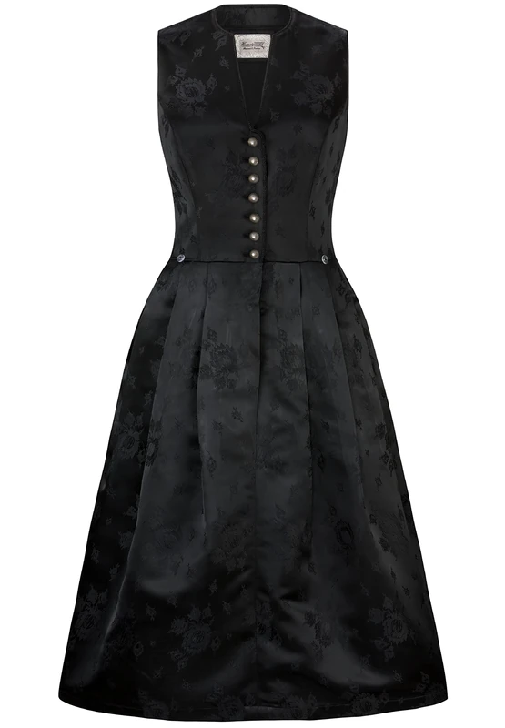 Stockerpoint Women's Dirndl Daphne Dress, Black, 18