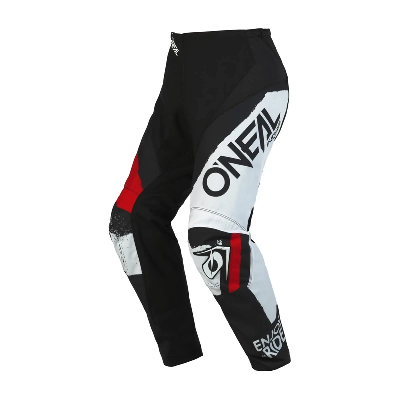 O'NEAL Men's Element Pants Shocker, Black/Red, 38