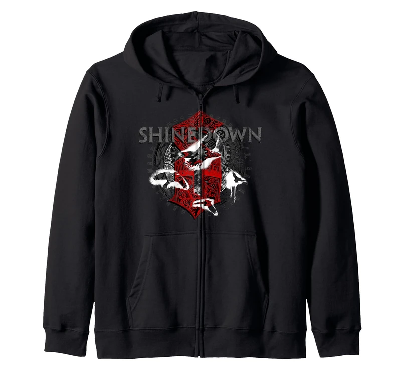 Shinedown Madness Clockwork Zip Hoodie