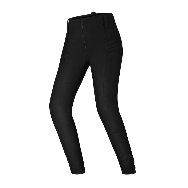 SHIMA Nox 2.0 Motorcycle Jeggings for Women Airforce Protectors Knee Hip Motorbike Armoured Trousers Lightweight Protective Pants Stretch Reinforced Armored Bike (Womens, Black, XS)
