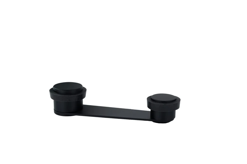 EVI Herrajes | Black Door Holder | Screw or Adhesive Installation