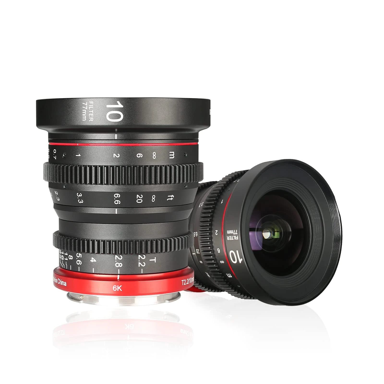 Meike 10mm T2.2 Manual Focus Mini Cinema Lens for Canon RF-Mount APS-C Cameras