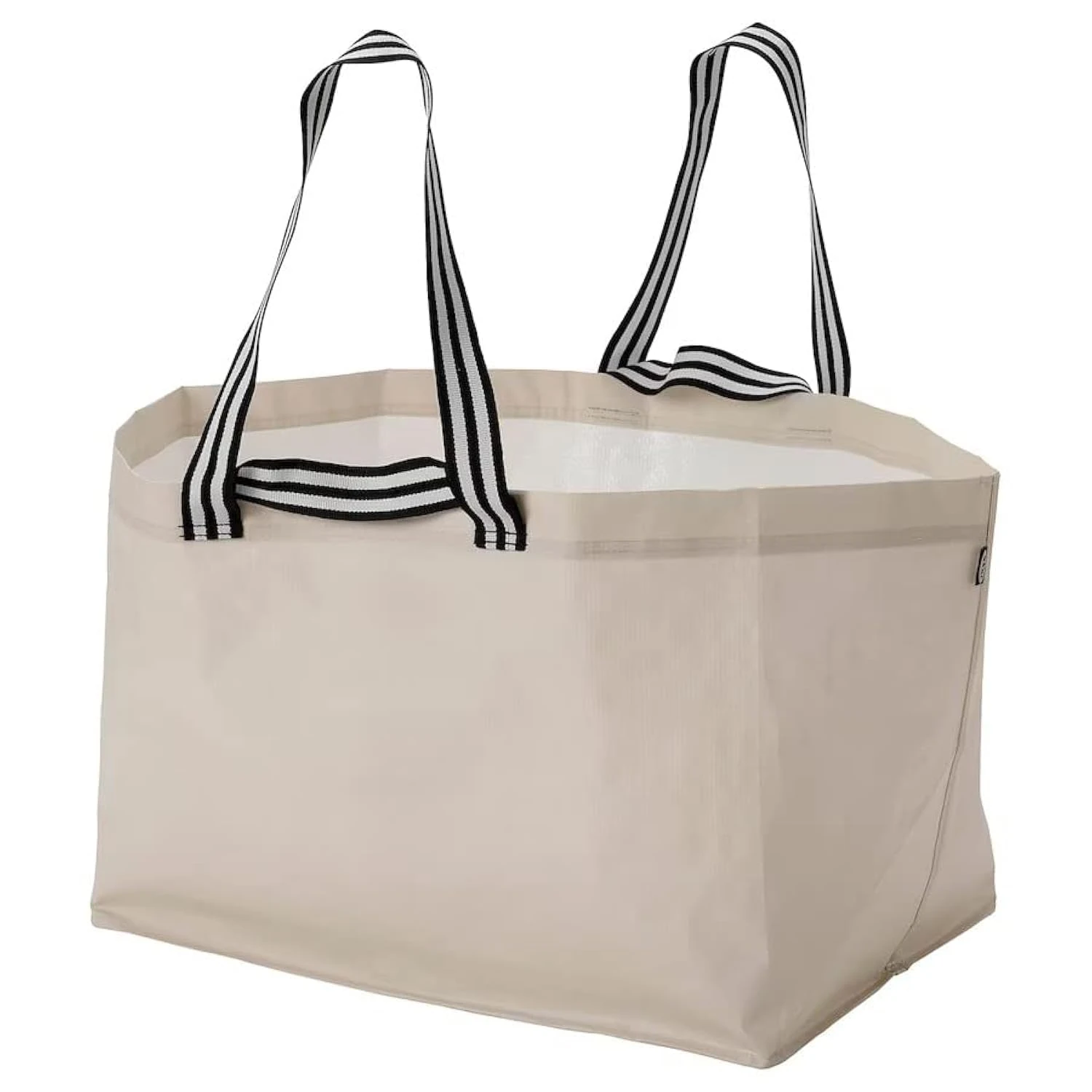 IKEA GORSNYGG Carrier bag, large, 57x37x39 cm/71 l [ light beige]