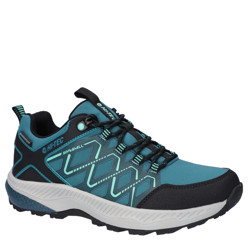 Hi-Tec Women's DIAMONDE Low WP, Dragonfly/Black/Florida Keys, 6 UK - Image 1