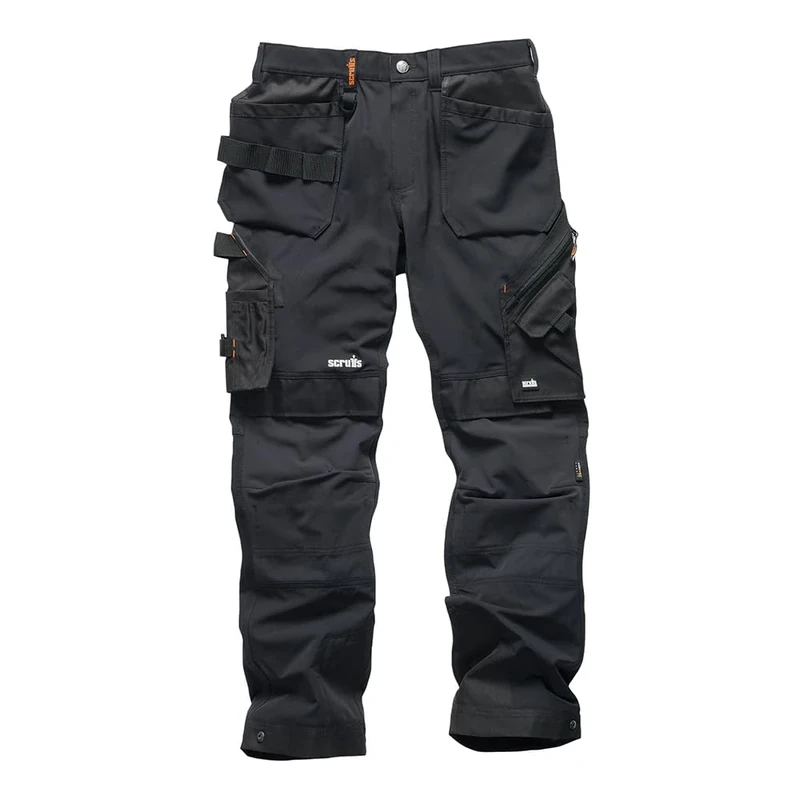 Scruffs Pro Flex Plus Holster Trouser Black 34S (T54757.1)