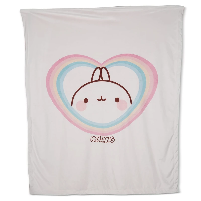 NICI Plush blanket Molang 140x175cm - Image 1