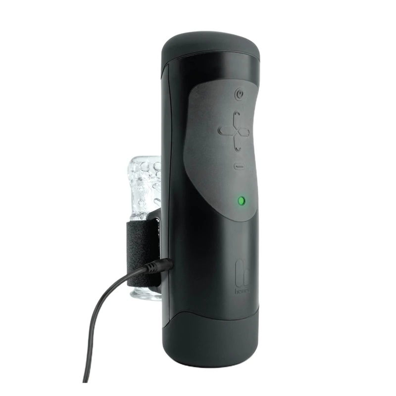 The Handy Masturbator Black 23 cm