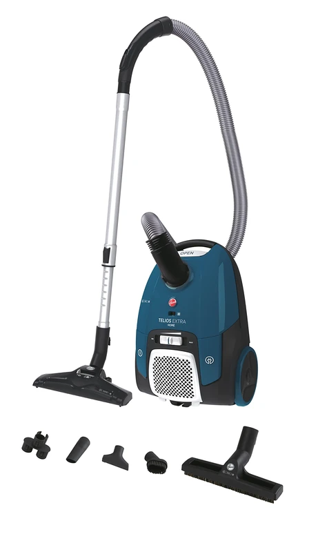 Hoover Telios Extra Vacuum Cleaner with Bag/All Floors Adaptive Carpet and Floor Nozzle with Suction Controller / 700 W / 69 dBA/Bag Capacity 3.5 L/Working Radius 8.6 m/Model: TXL10HM 011 - Image 1