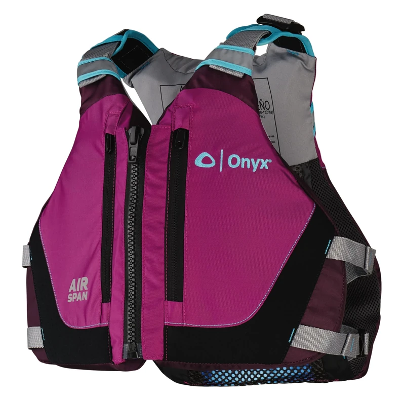 Onyx 123000-600-060-23 Air Span Breeze Life Jacket - X-Large/XX-Large, Purple